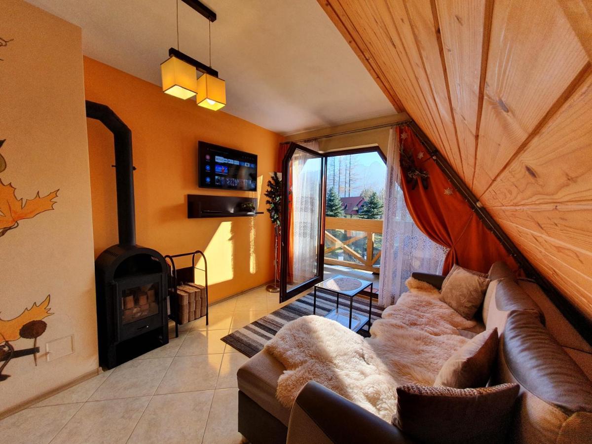 Apartament Pomaranczowy Z Basenem I Sauna Kościelisko Exterior foto